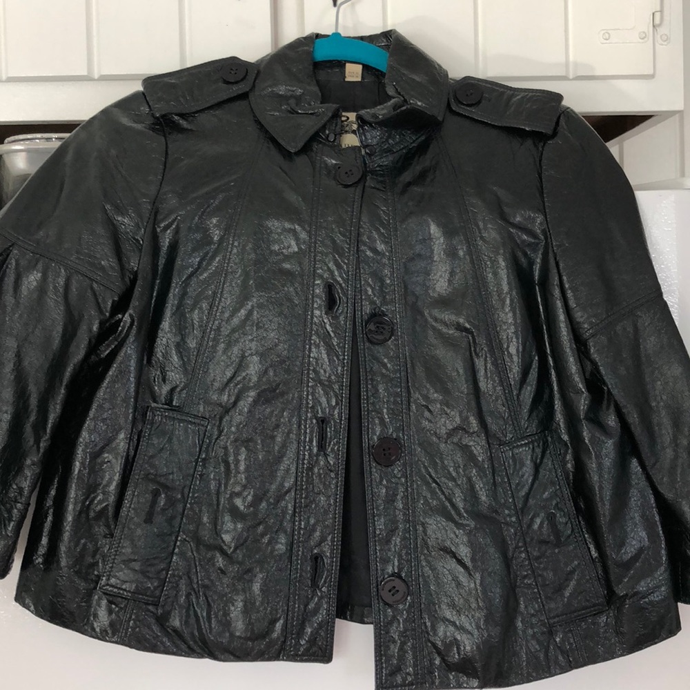 Burberry cropped trench jacket